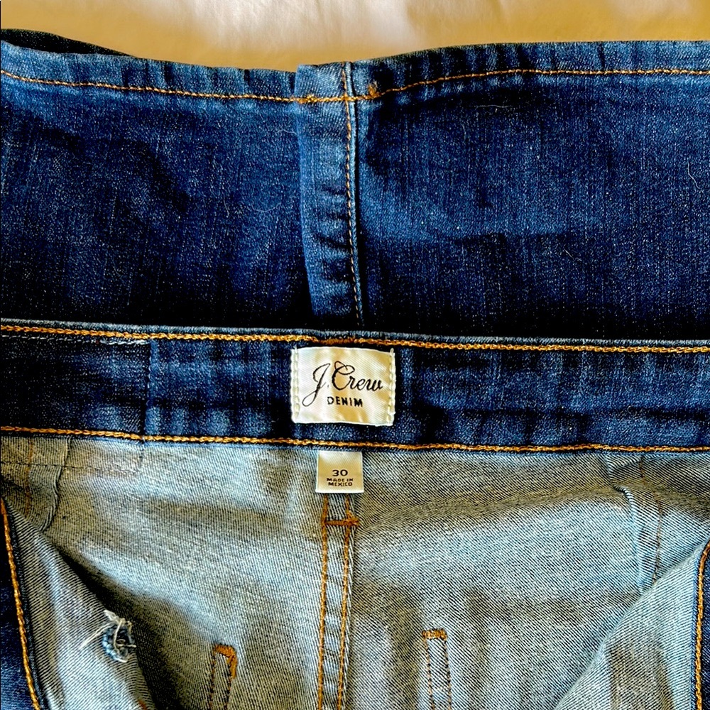 J. Crew Blue Classic Denim Jeans